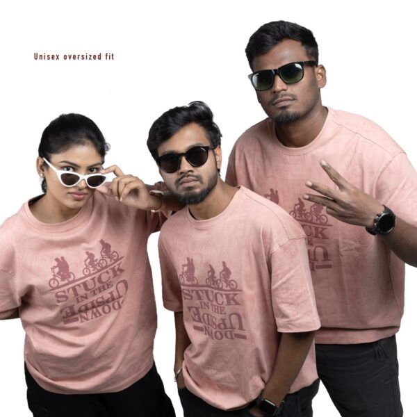 Unisex Oversized T-shirt - stranger things (XOSFCUN005)